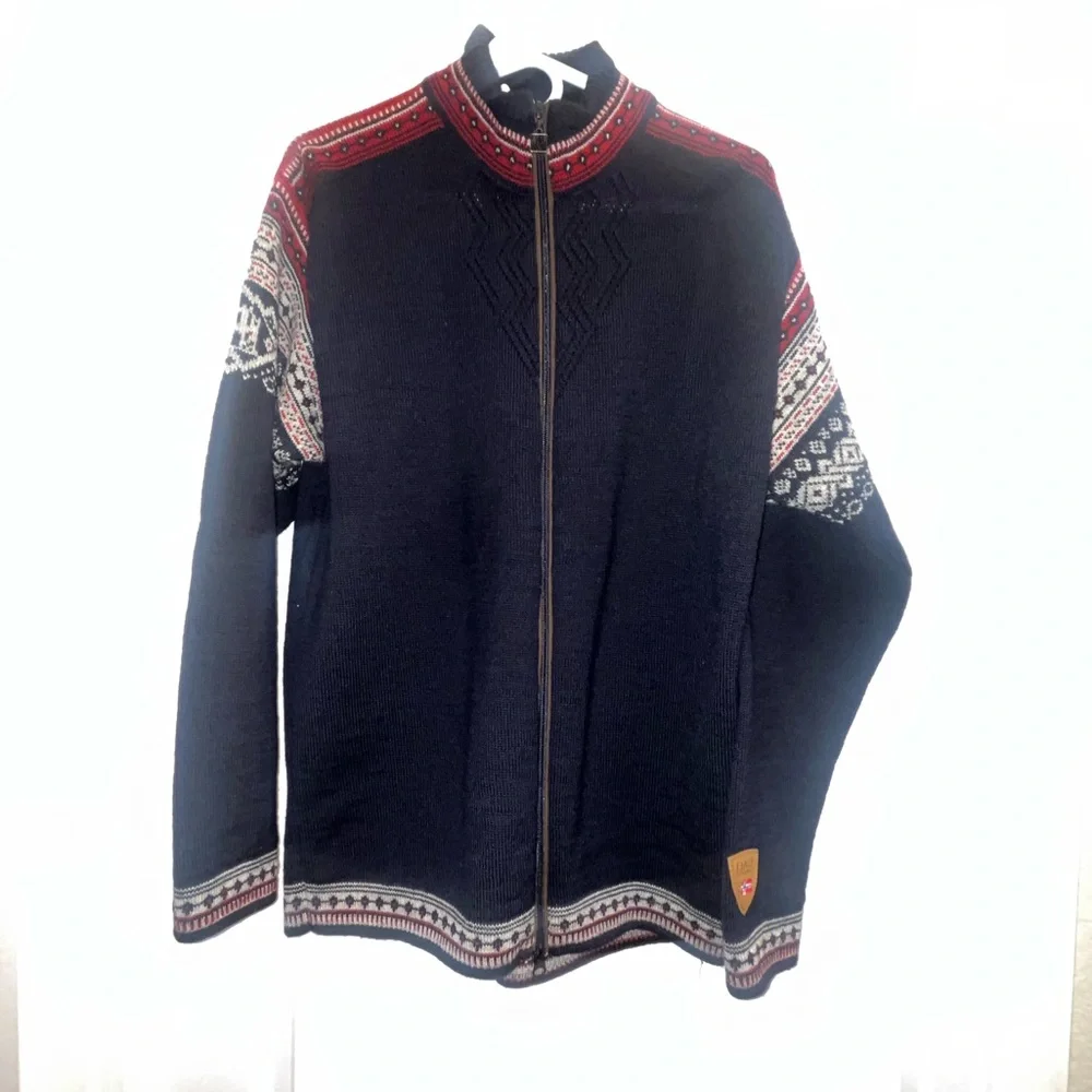 Dale of Norway Bergen Wool men’s Sweater Jacket full zip
